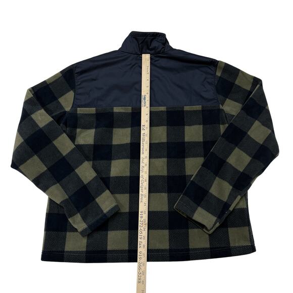 Columbia Fleece For bugaboo II Interchange Jacket Mens Size XL Blue Plaid *READ* - Picture 7 of 9